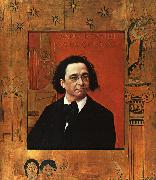 Klimt, Gustav Joseph Pembauer Germany oil painting artist